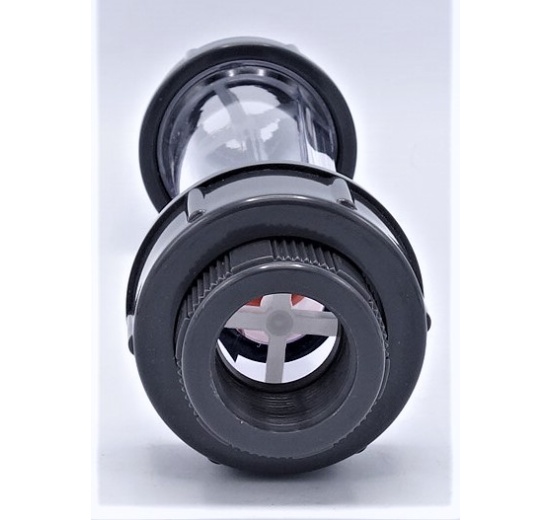 Plováčkový průtokoměr /rotametr/, závit vnitřní 1" BSP, DN32, 0.6~6 m3/hod