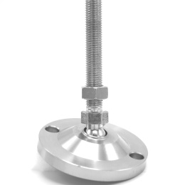 Stavitelné nohy kloubové celonerezové D100 M20 100 mm