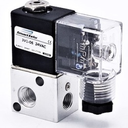 Elektromagnetické rozvaděče 3/2  (PILOTNÍ VENTILY)