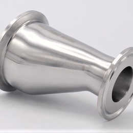 Redukce excentrická, clamp  DN50/25