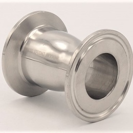 Redukce centrická, clamp  DN32/25