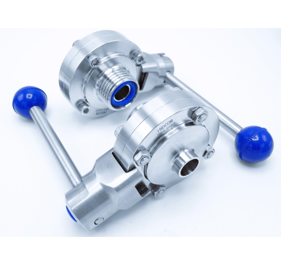 Nerezová klapka přímá, závitová / navařovací typ G-S  DN15