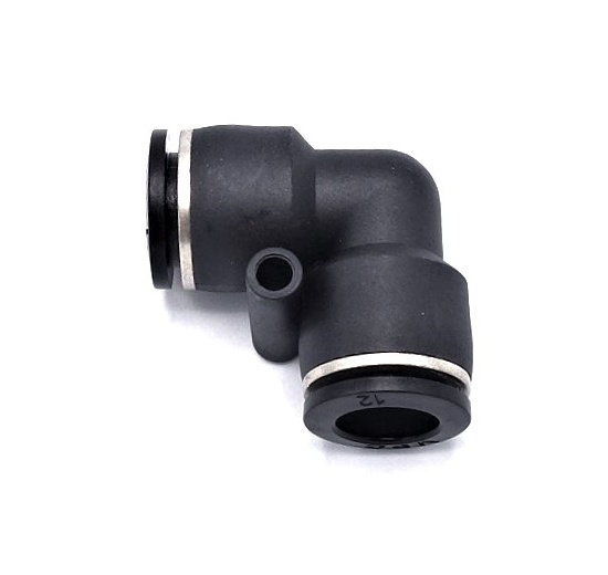 Spojka L nástrčné šroubení z plastu