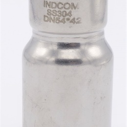 Lisovací redukce (redukovaná vsuvka) M/F 54/42 mm, nerezová