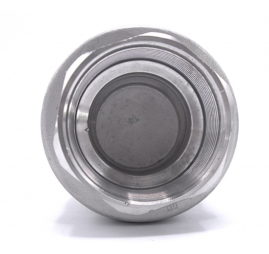 Celonerezová zpětná klapka, závitová detail disku