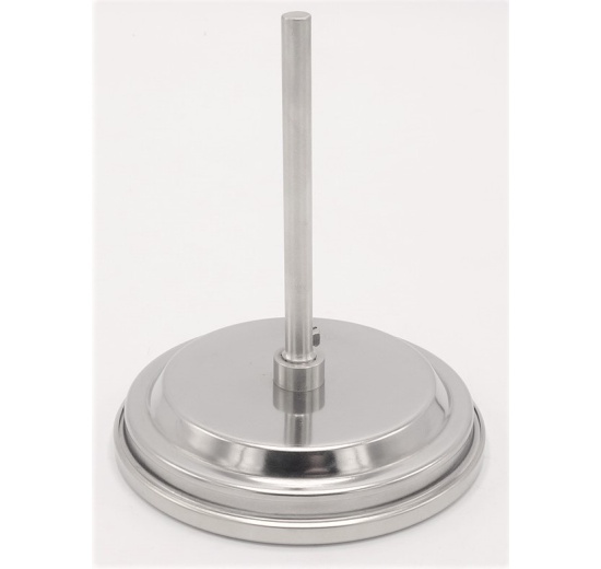 Celonerezový bimetalový teploměr s ponorným dříkem, do jímky 0-300 ℃, 100 mm