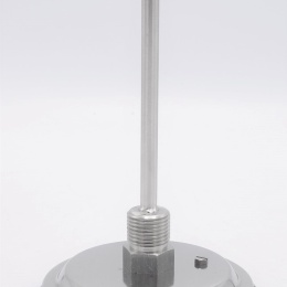 Celonerezový bimetalový teploměr s ponorným dříkem, závitový (1/2”), 0-150℃, 150 mm