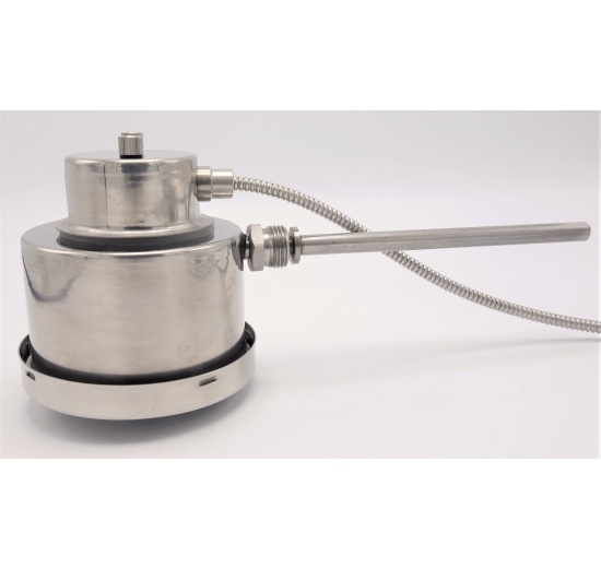 Celonerezový teploměr bimetalový se spínacími kontakty