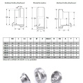 Kuželové hrdlo přivařovací dle DIN 11851| DN40 (40mm/1.5mm)