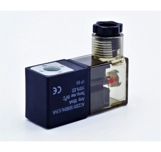 cívka pro elektomagnetický rozvaděč 3/2 a 5/2, G 1/8", AC230V