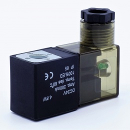 cívka pro elektomagnetický rozvaděč 3/2 a 5/2, G 1/8", DC24V