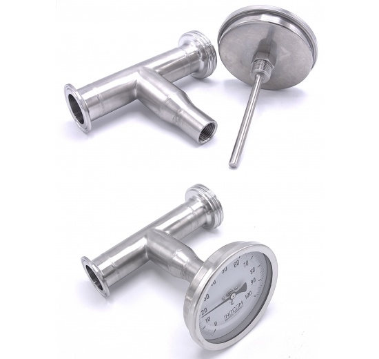 CLAM potrubní díl pro měření teploty