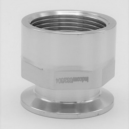 CLAMP 34 mm_ závitový adaptér DN20_závit vnitřní 3/4"