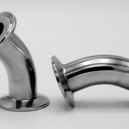 CLAMP DIN 32676 koleno 45° bezešvé DN25