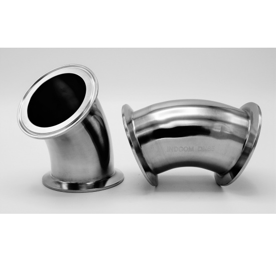 CLAMP DIN 32676 koleno 45°, bezešvé, DN65