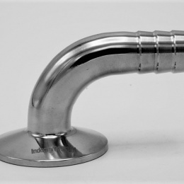 Clamp hadicový adaptér 90° DN15, CLAMP límeček 50.5 mm