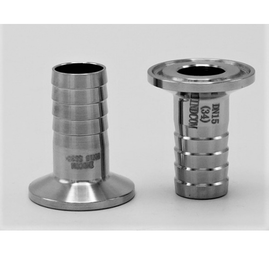 Clamp hadicový adaptér DN15, CLAMP límeček 34 mm (K34)