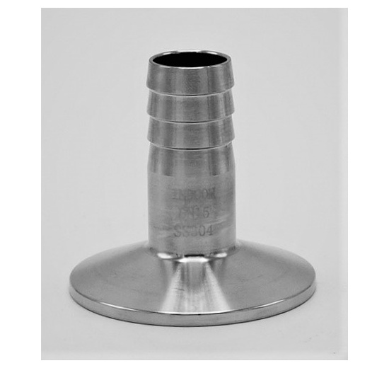 Clamp hadicový adaptér DN15, CLAMP límeček 50.5 mm