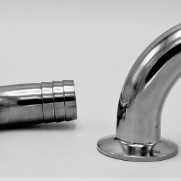 Clamp hadicový adaptér DN25