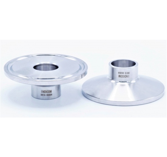 clamp hrdla navařovací DN 15 s límečkem 50,5 mm