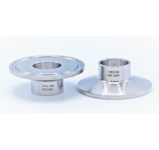 clamp hrdla navařovací DN 20 s límečkem 50,5 mm