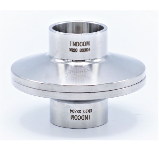 CLAMP navařovací hrdla DN20, velikost límečku 50,5 mm