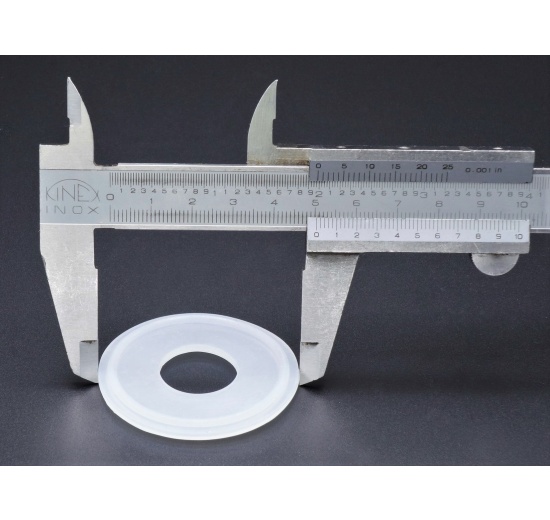 clamp silikonové těsnění DN 20 - talířek 50,5 mm