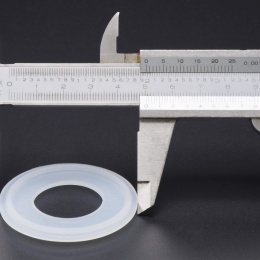 clamp silikonové těsnění DN 25 - talířek 50,5 mm