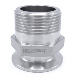 CLAMP závitový adaptér, závit vnější nipl Potrubní spoje