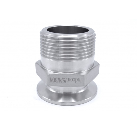 CLAMP závitový adaptér, závit vnější nipl Potrubní spoje