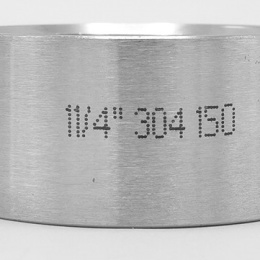 mufna krátká, nátrubek z nerezové oceli s vnitřním válcovým závitem, typ 334, závit 5/4"