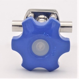 Membránový ventil, navařovací S-S, Silikon, DN15