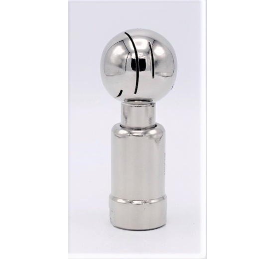 Nerezová rotační mycí hlavice, závitová 1”