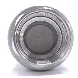 detail celonerezové zpětné klapky, závitová 1 1/2”