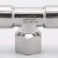 T-kus, lisovací F/F(závit vnitřní)/F 18_1/2"_18