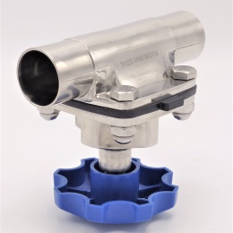 ventil membránový, navařovací S-S, EPDM DN40(40x2,0mm)