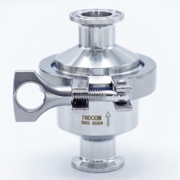 nerezová zpětná klapka, clamp připojení DN20