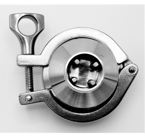 Nerezová zpětná klapka, navařovací typ S-S | DN25(28x1,5mm)