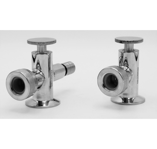 Stavoznak se vzorkovacím kohoutkem