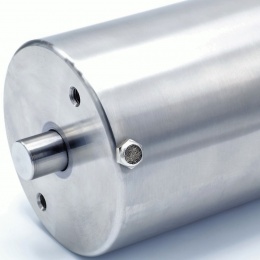 detail celonerezového pneumatického pohonu pro klapky DN80 a DN100