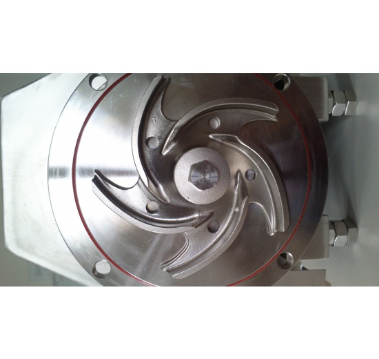 Detail oběžného kola odstředivého čerpadla 1.1kW