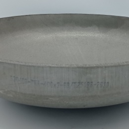 Nerezové klenuté dno DN400 (406*3 mm), šikmá hrana