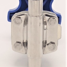 Membránový ventil, navařovací S-S, Silikon, DN15