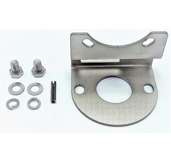 držák pneupohonu pro přímou klapku - komponenty