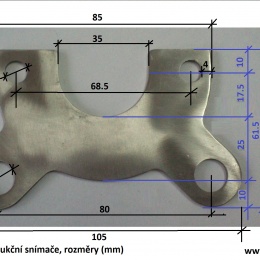 Držák pro indukční snímače