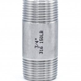 Dvojnipl dvojitá trubková vsuvka typ 310 nerezová ocel 1.4301 AISI 304