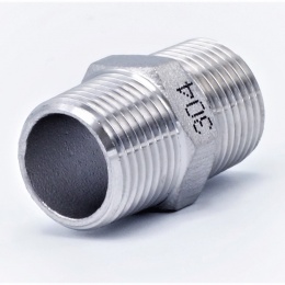 Dvojnipl se šestihranem dvojitá trubková vsuvka DIN/ISO 2999  typ 340