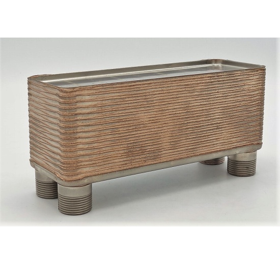 Výměníky tepla mědí pájené-protiproudý chladič mladiny