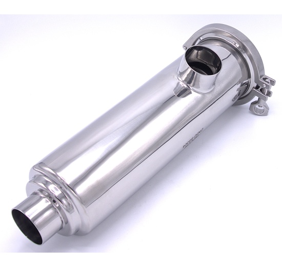 Trubkový filtr rohový vstup/výstup DN50 navařovací