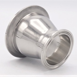 Redukce centrická, clamp DN65/50